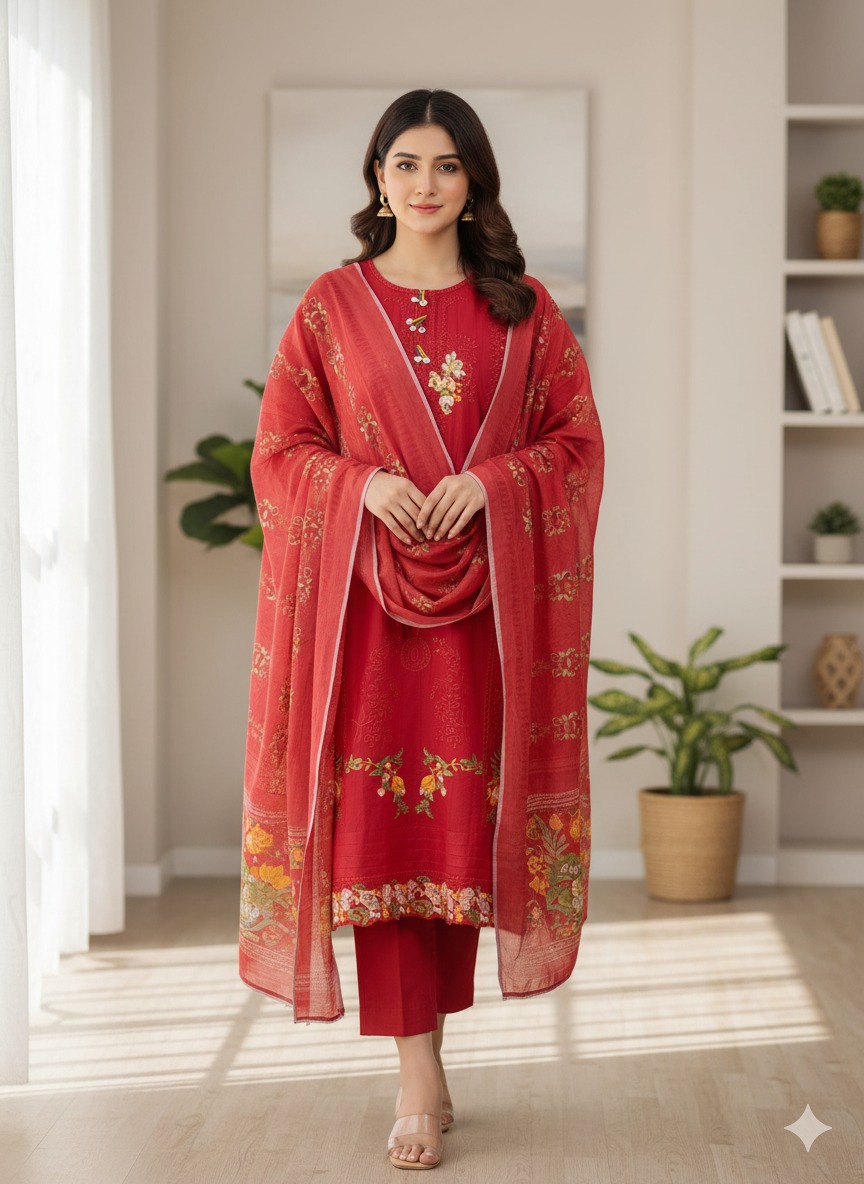 Farah Stitch Suit Winter Cotton