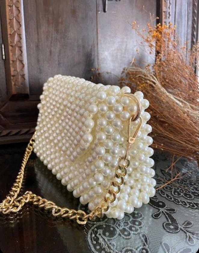 Nabihas Collection Ladies Crystal Bags Medium