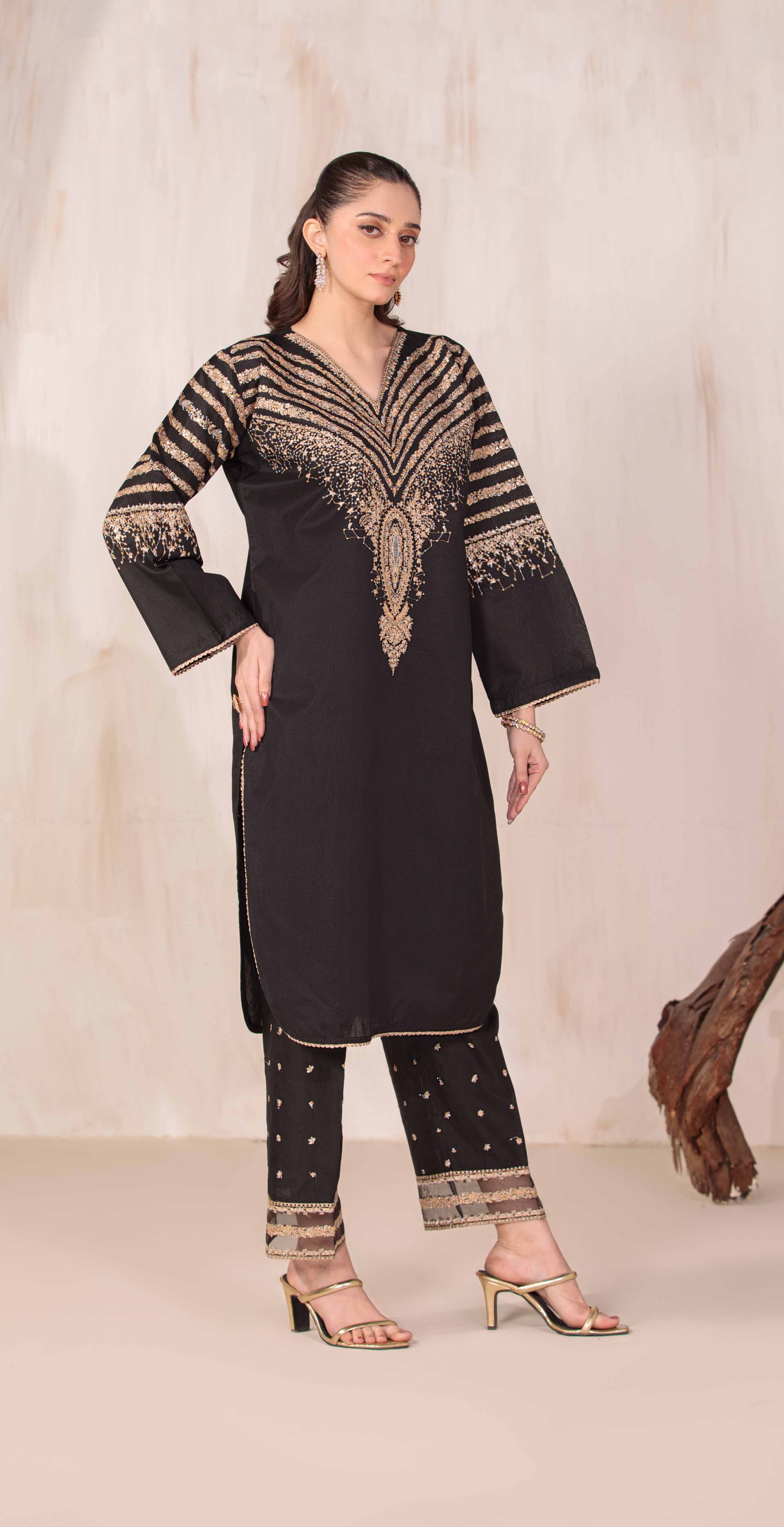 Hareemz Stitched 3 Piece Suit