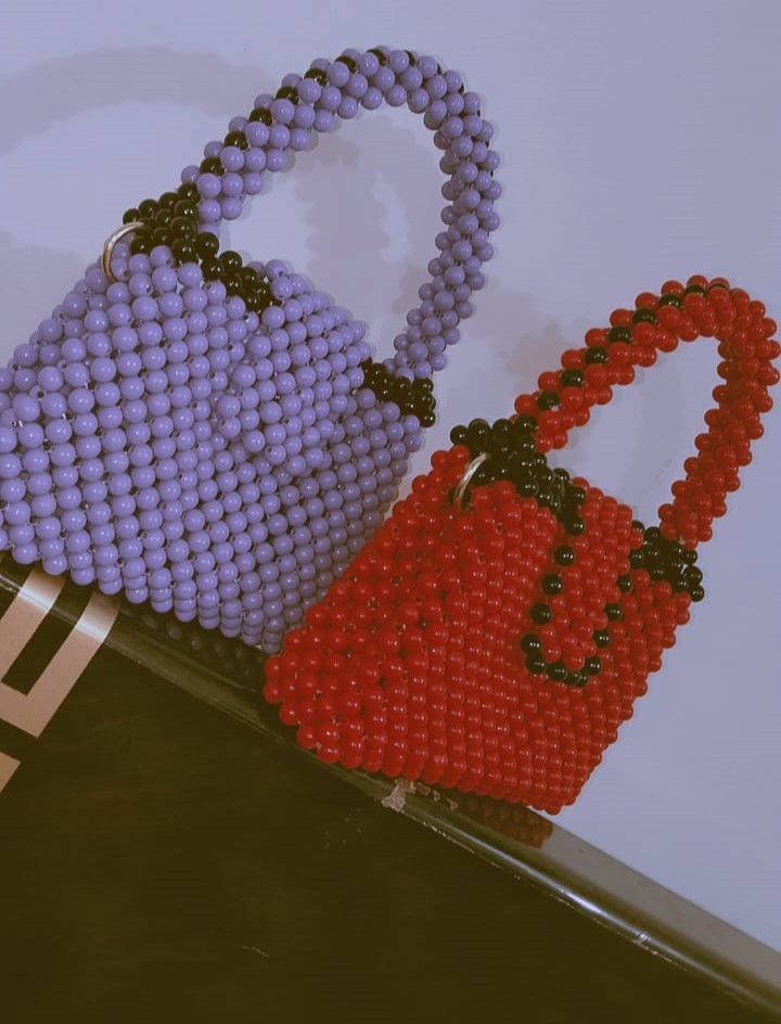 Nabihas Collection Ladies Crystal Bags Medium