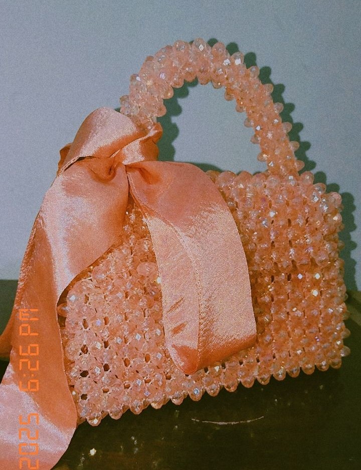 Nabihas Collection Ladies Crystal Bags Medium