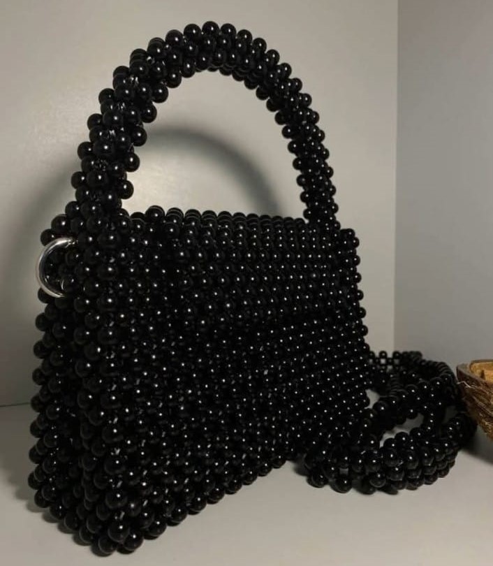 Nabihas Collection Ladies Crystal Bag Large