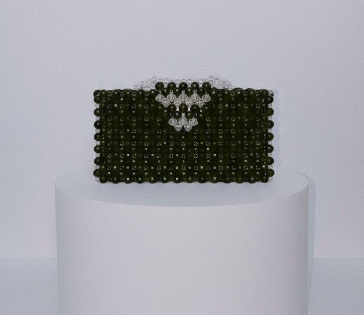 Nabihas Ladies Crystal Mobile Pouch