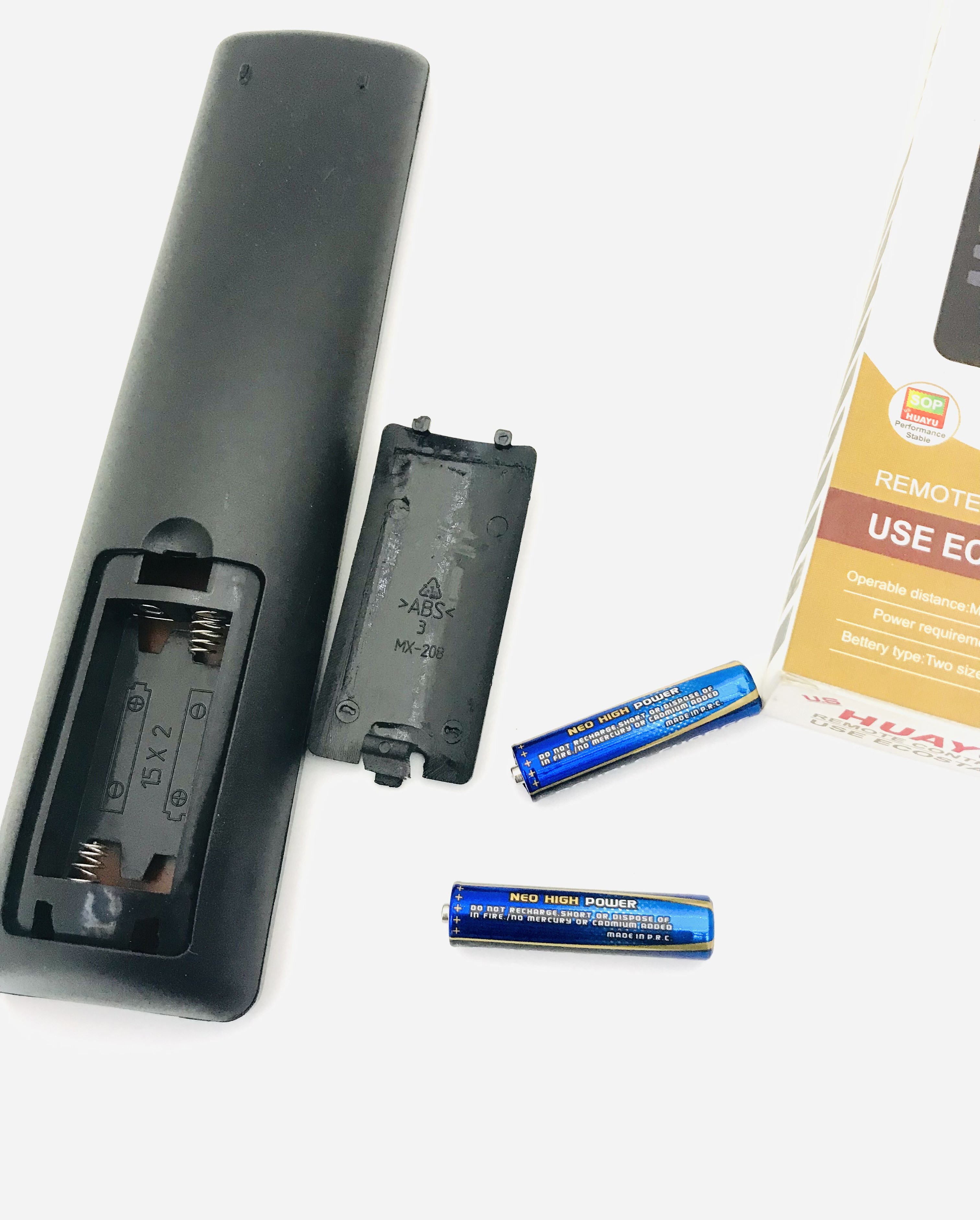 LED Remote Model Ecostar Netflix