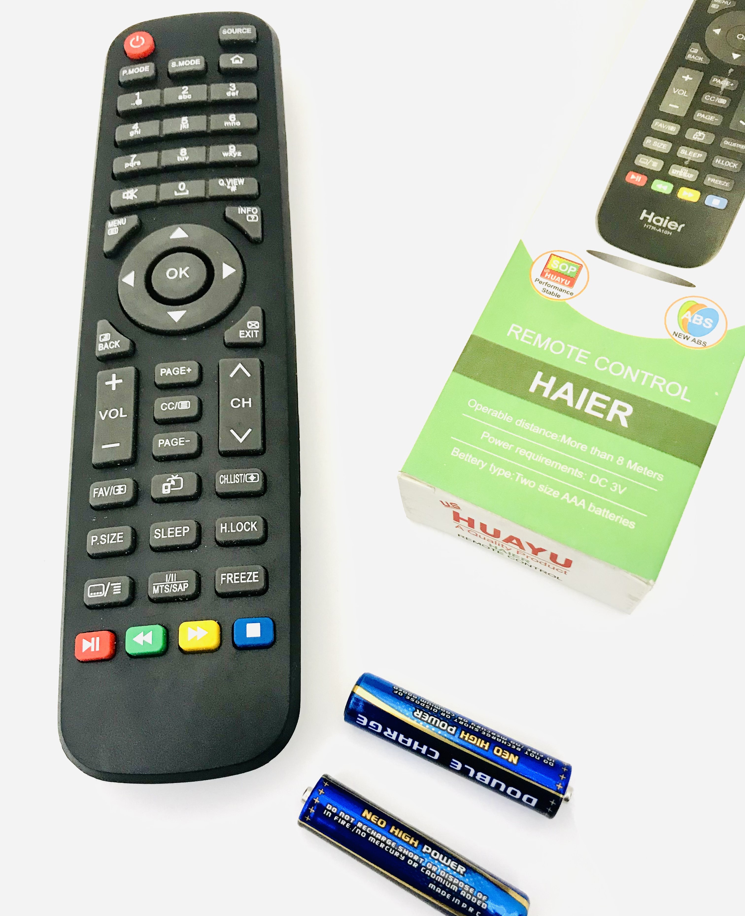 LED Remote Model Haier 1535