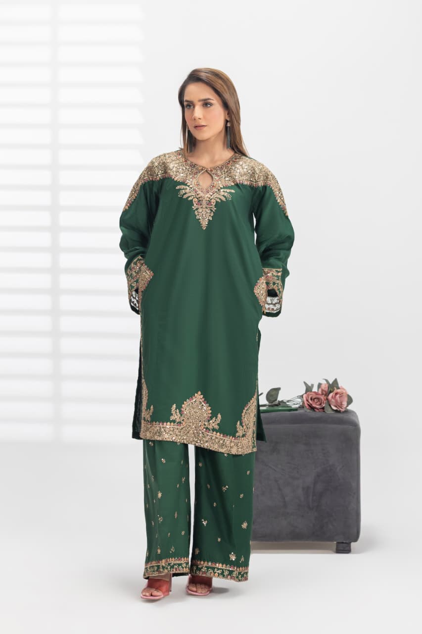 Hareemz Viscos Shafoon Dupptta Digital Print Stitched 3 Piece Suit