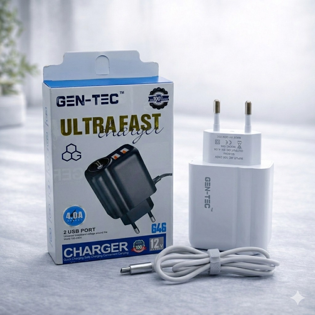Gentec Charger Model G46 2USB