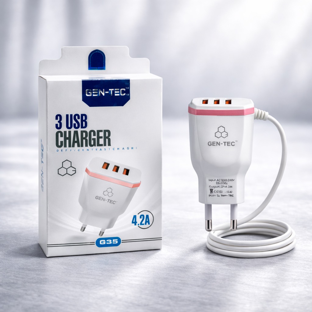 Gentec Charger Model G35 3USB