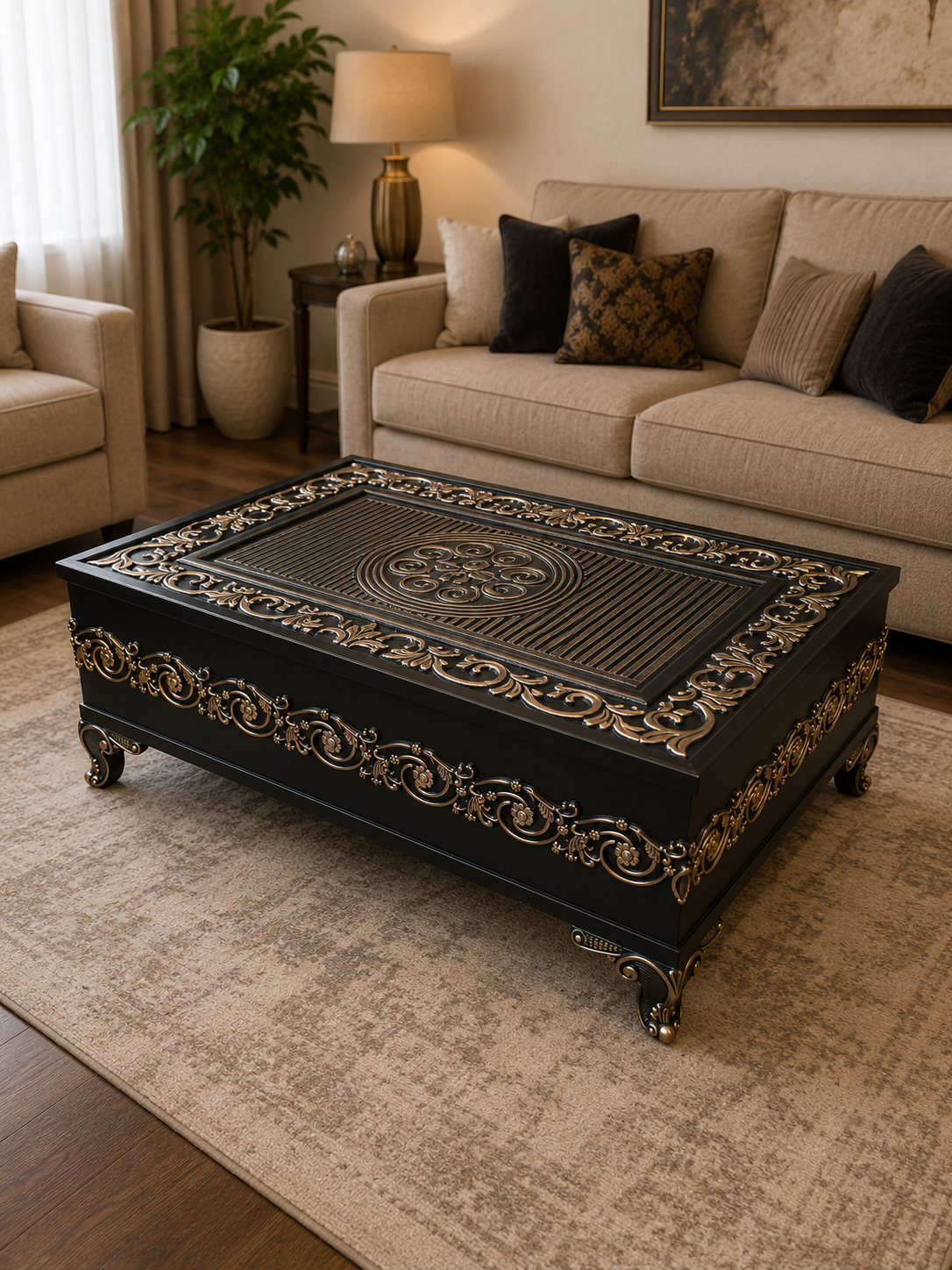 Middle Table ho Sofa set