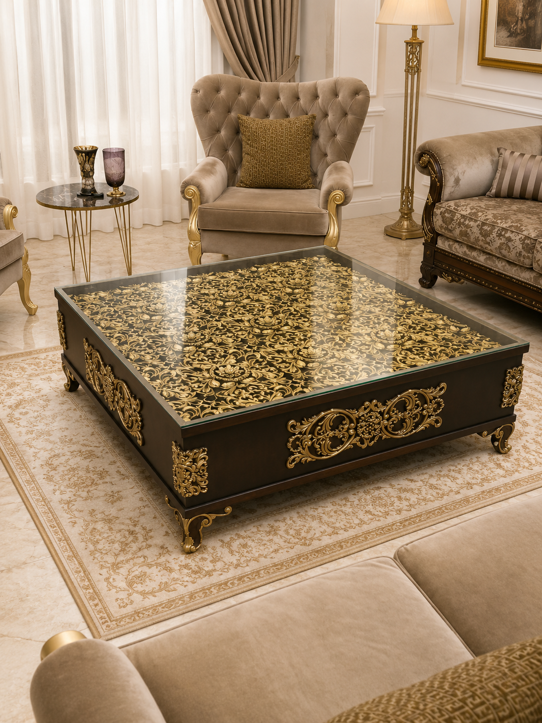 Square Luxury Table