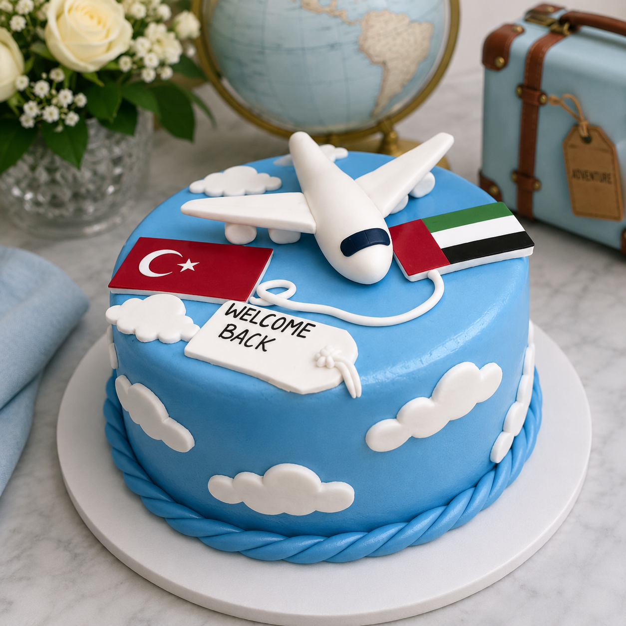 3 POUND Welcome Cake