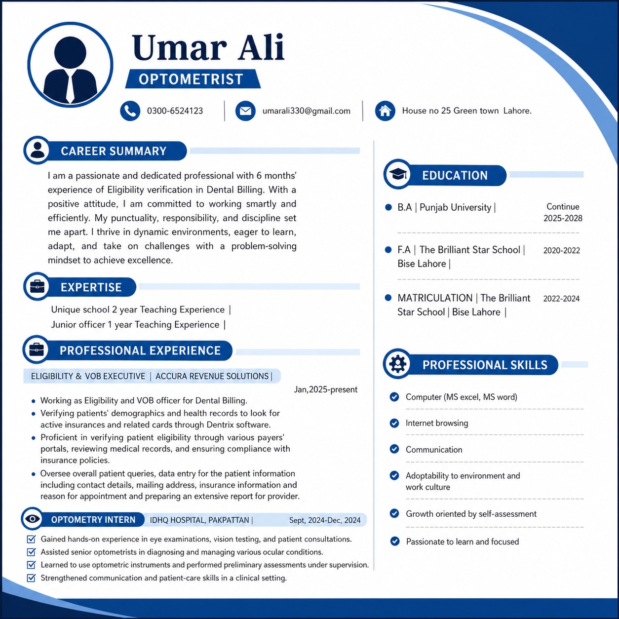Professional Resume & CV Design – Make a Powerful First Impression